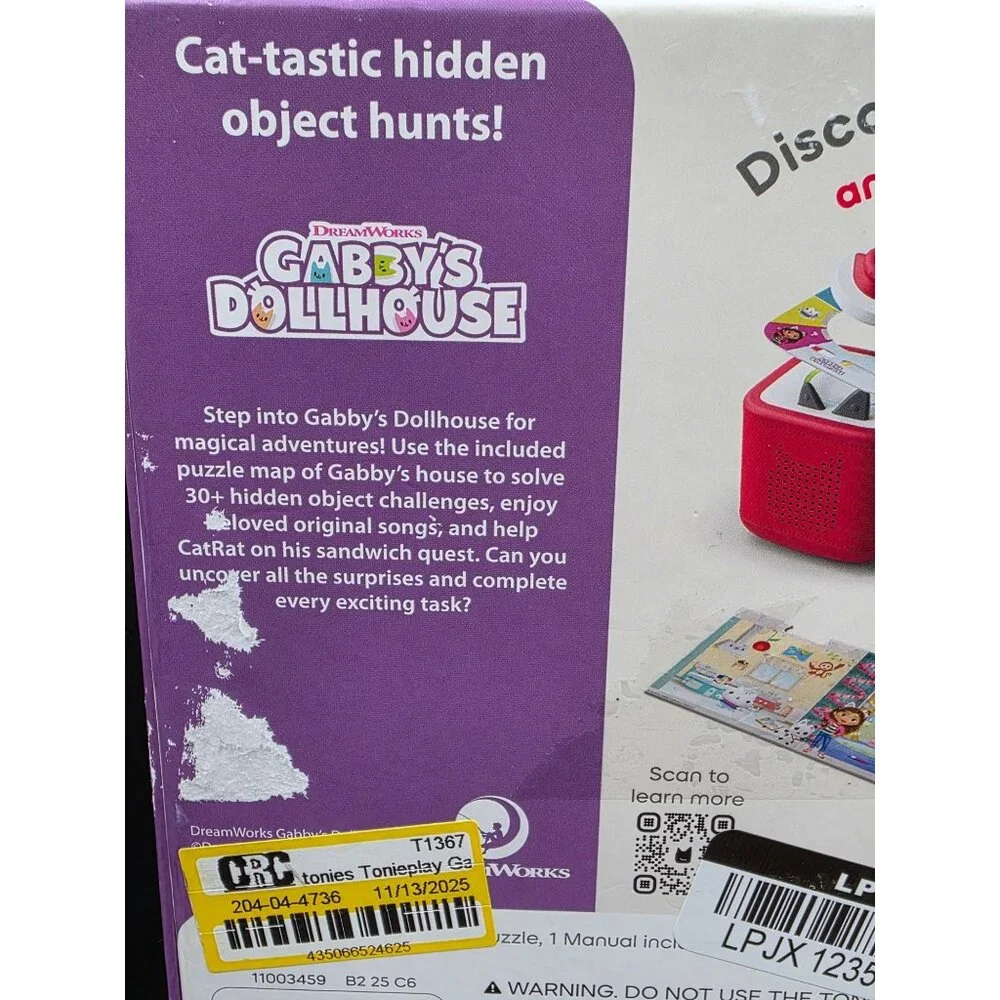 DreamWorks Gabbys Dollhouse Tonieplay Game 